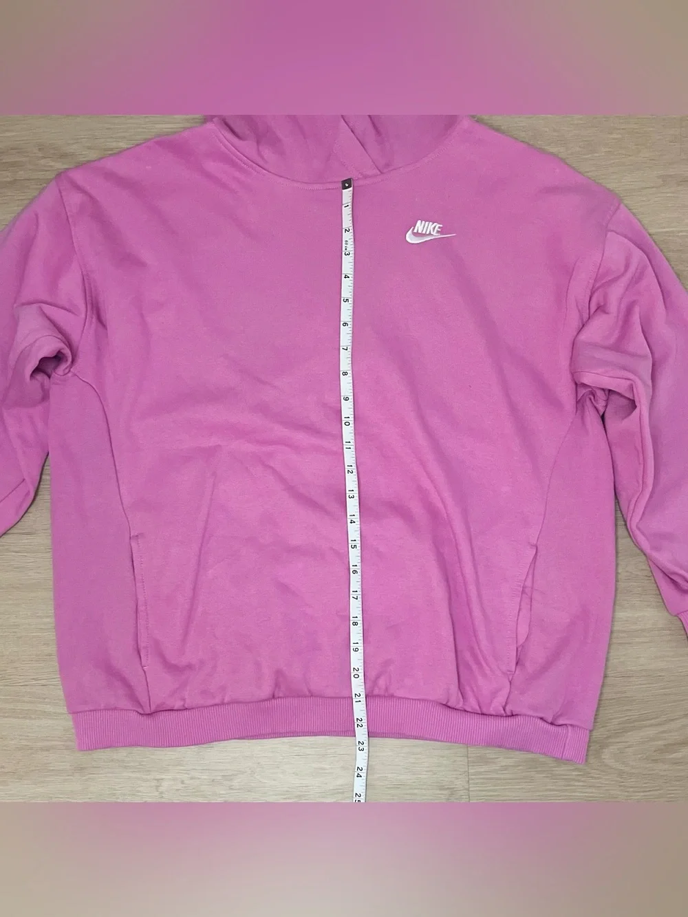Nike Girls Pink Pullover Hoodie Classic